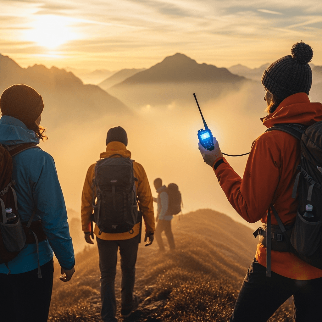 Dramatic mountain landscape representing off-grid adventure